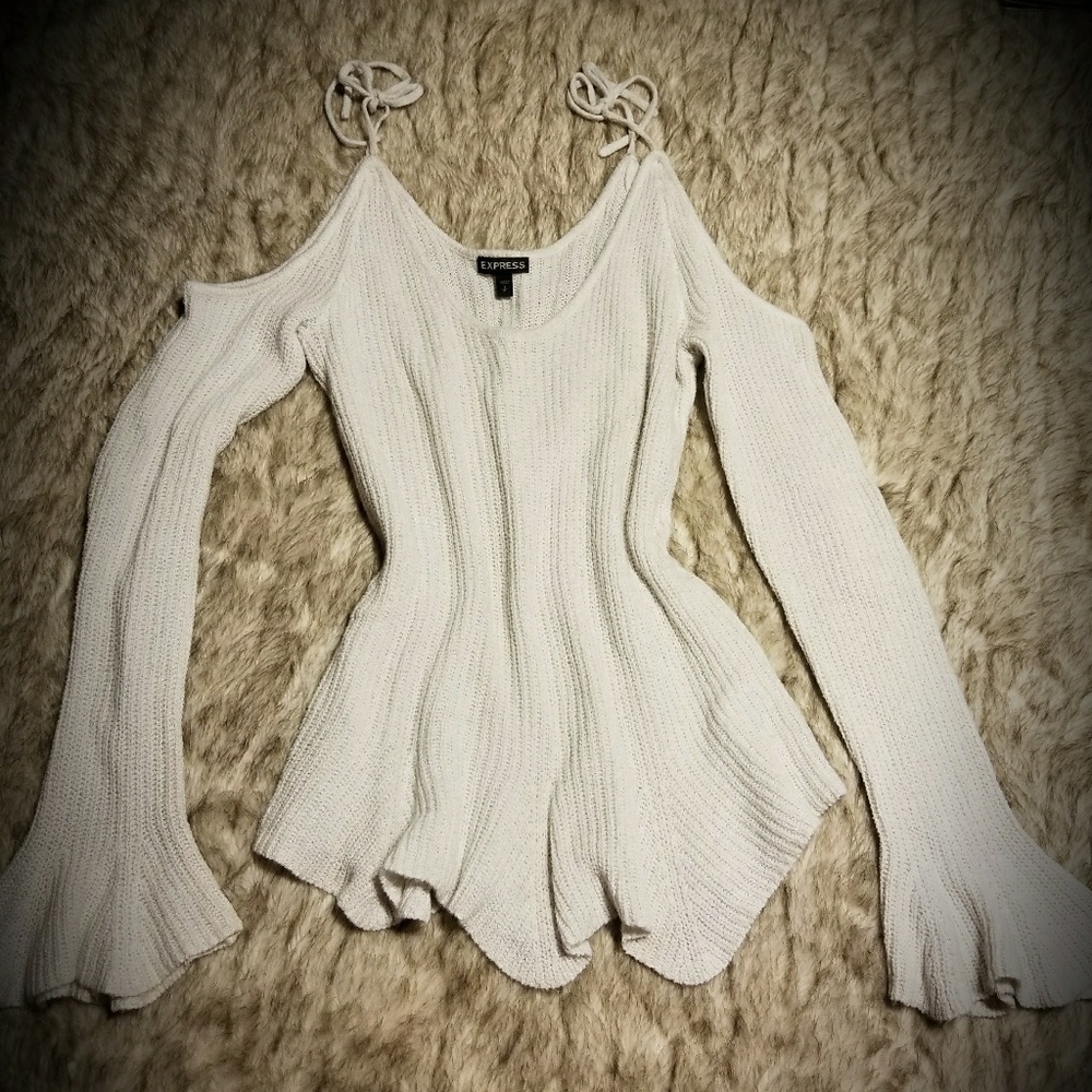 Cold Shoulder Sweater